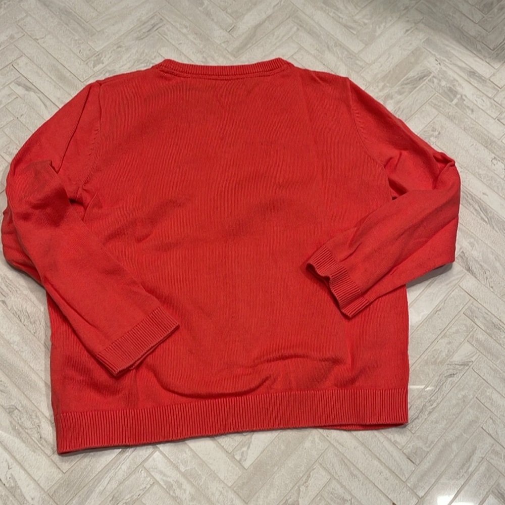 Bonpoint v neck sweater size 4 - Picture 6 of 8